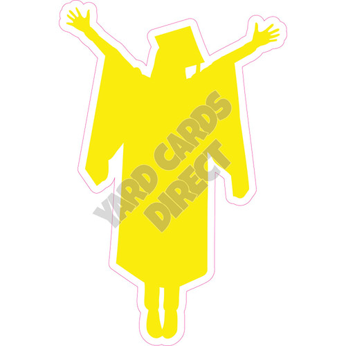 Graduation - Yellow - Silhouette - Style F