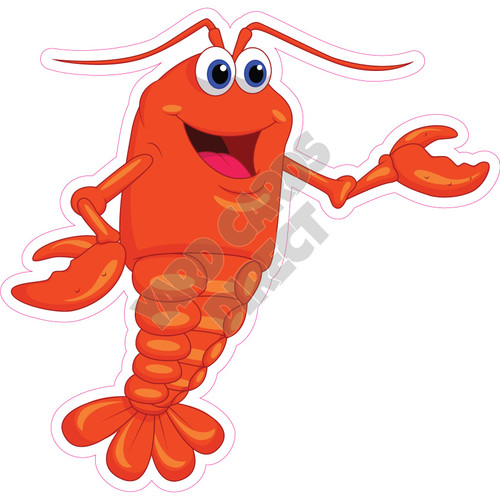 Lobster - Style C - Yard Card