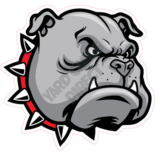 Mascot - Bulldogs - Style A - Yard Card