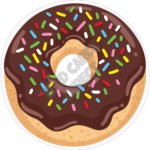 Donut - Style D - Yard Card