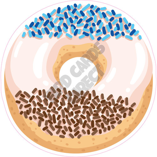 Donut - Style P - Yard Card