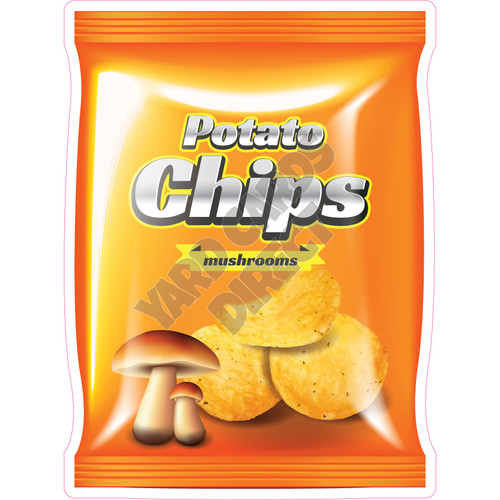 Potato Chips - Style B - Yard Card