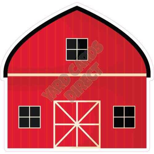 Barn - Style A - Yard Card