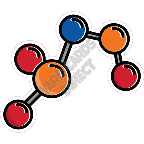 Molecule - Style B - Yard Card