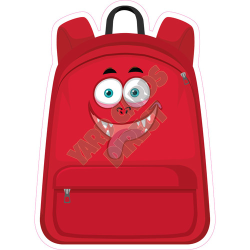 Backpack - Red - Style B - Yard Card