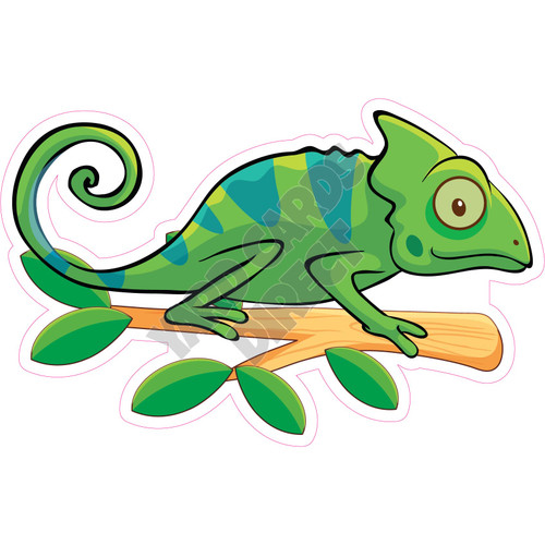 Chameleon - Style B - Yard Card