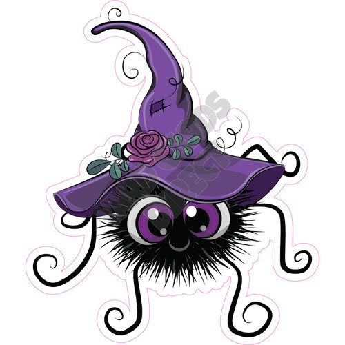 Spooky Spider - Style C - Yard Card