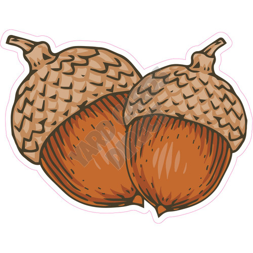 Acorn - Style B - Yard Card