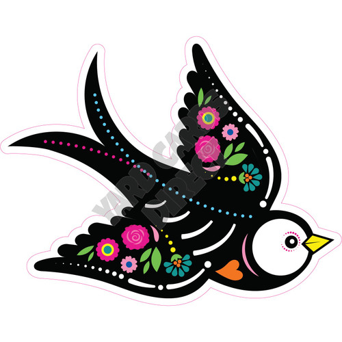 Catrina Bird - Style A - Yard Card