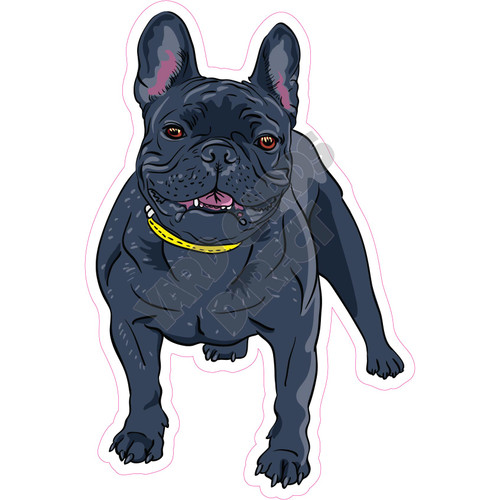 French Bulldog - Style D - Yard Card