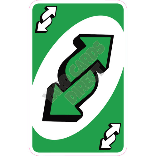 Playing Cards - Reverse - Medium Green - Style A - Yard Card