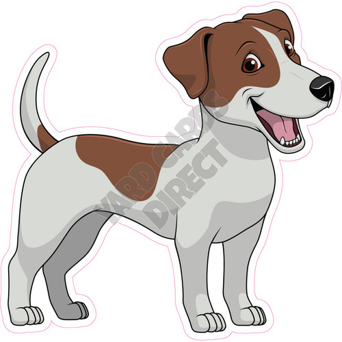 Jack Russell Terrier - Style A - Yard Card