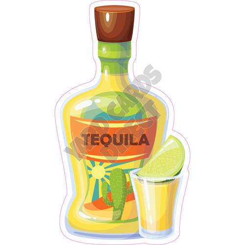 Tequila - Style A - Yard Card
