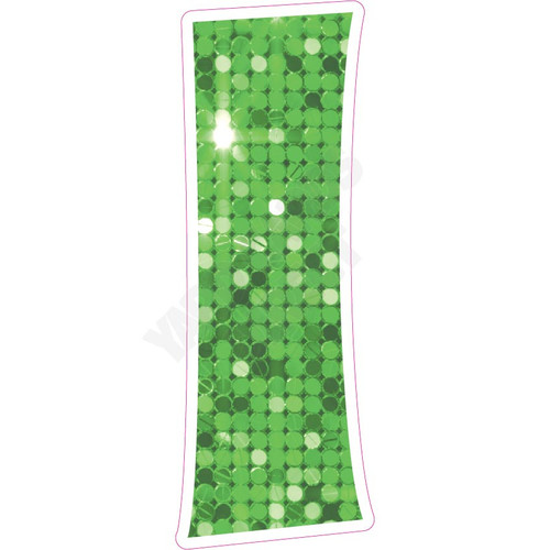 KG 30" Numbers - Singles - Large Sequin Light Green - Yard Card