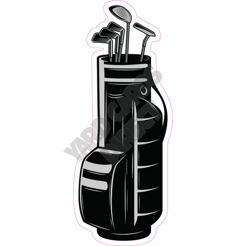 Golf Bag - Style A - Yard Card