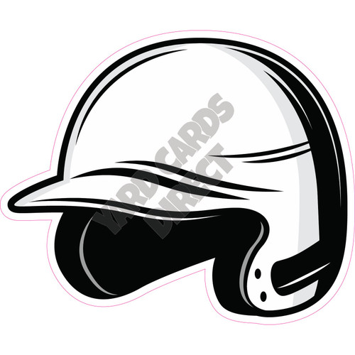 Baseball/Softball Helmet  - Style A - Yard Card