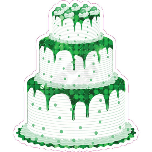 Green Birthday Cake Stock Illustrations, Cliparts and Royalty Free Green  Birthday Cake Vectors