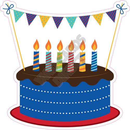 May Clipart Birthday Cake - 20th Birthday Cake Clip Art, HD Png Download -  vhv