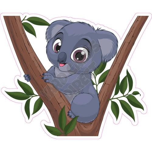 Baby Koala - Tree - Style A - Yard Card