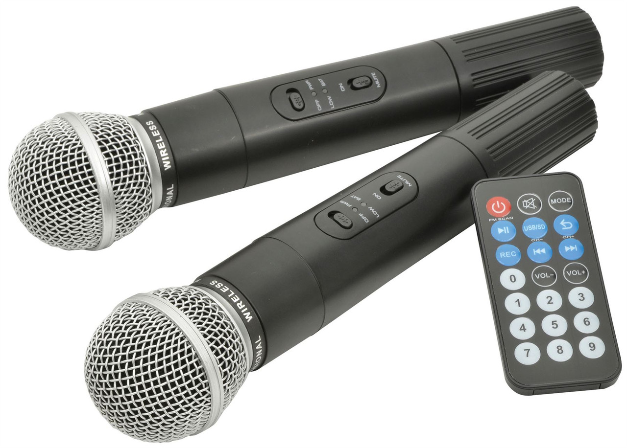 QTX QX12PA 100W Battery Powered Portable PA System with Bluetooth