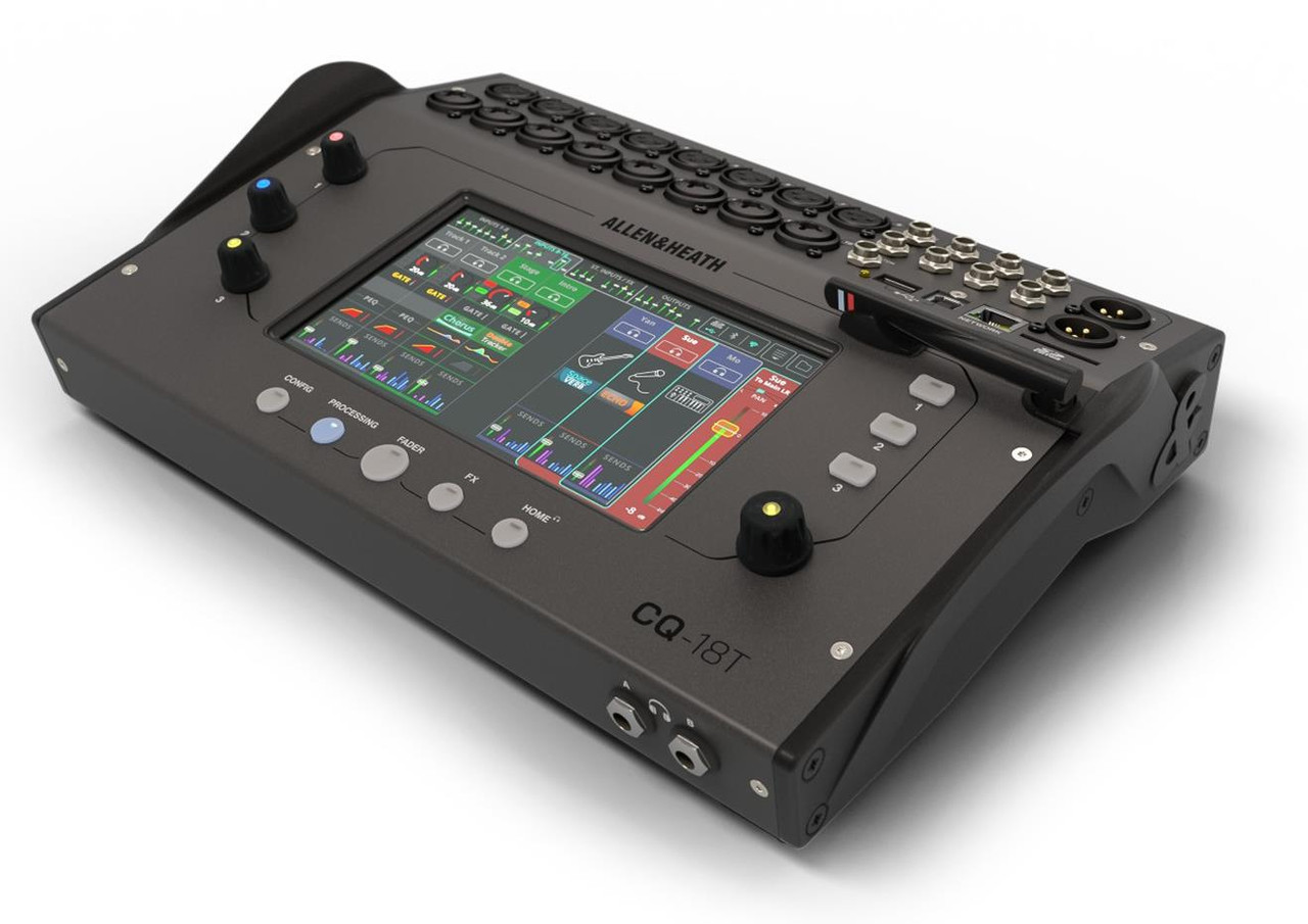 ＣＱT.ＣＱ4+.ＣＱ C+ Allen & Heath CQ18T Small Format Digital Mixing Console with