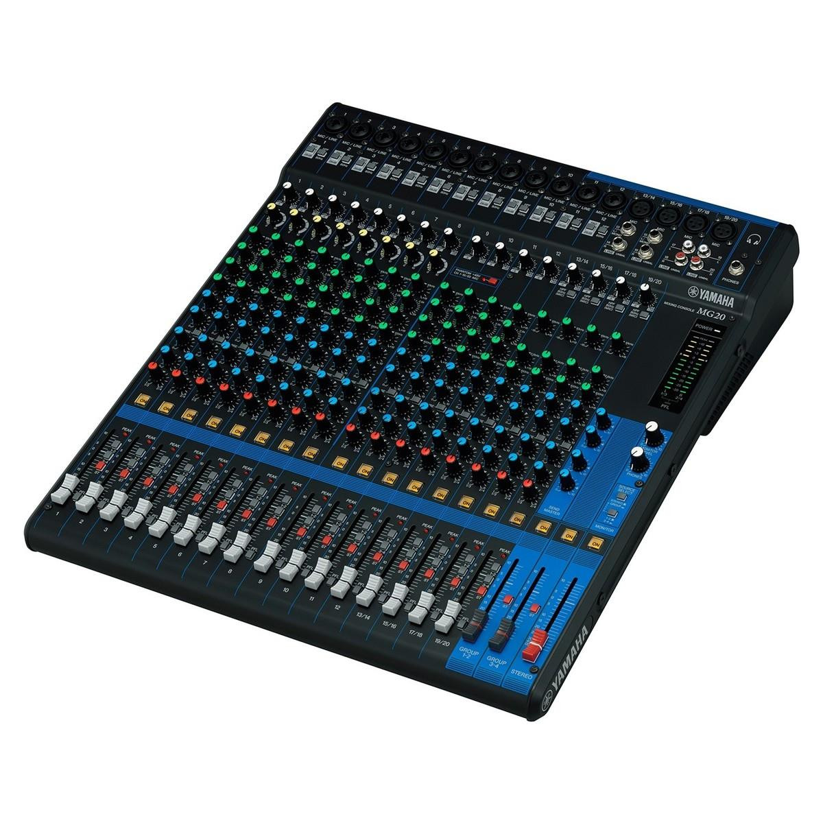 Yamaha MG20XU 20 Channel Analogue USB Mixer with 24 SPX Effects
