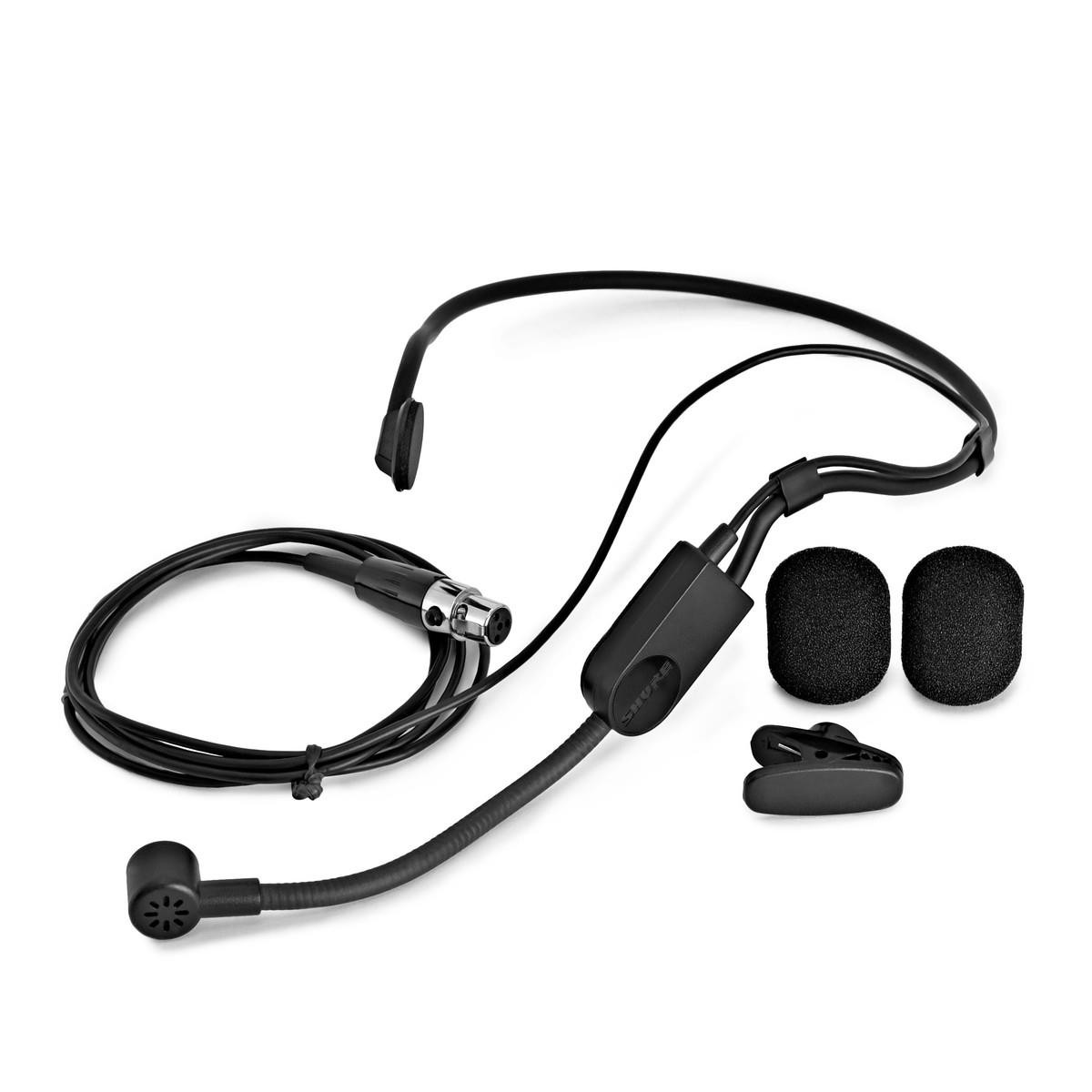 Shure PGA31 Headset Condenser Microphone Black - Music Gear Direct