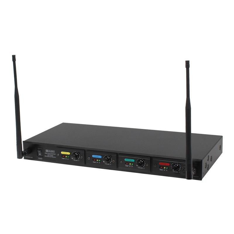 W Audio RM Quartet UHF Four USB Rechargeable Handheld Wireless Radio ...