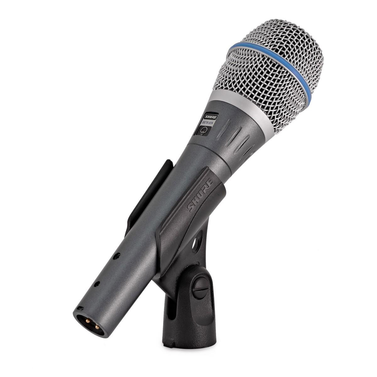 Shure Beta 87A Supercardiod Condenser Vocal Microphone - Music