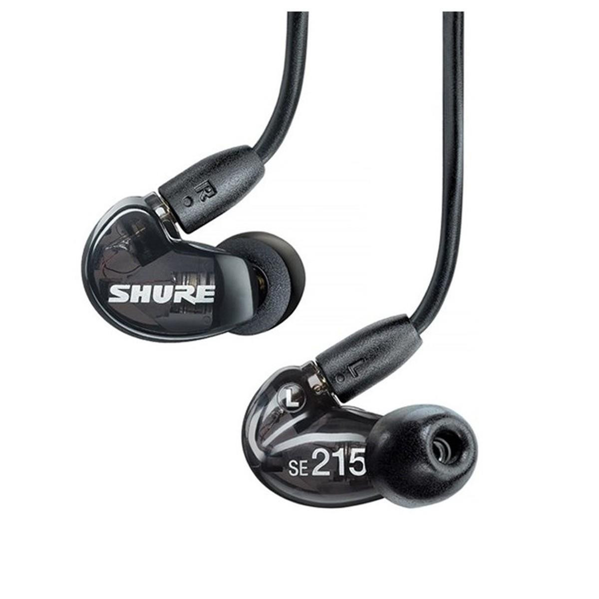 【美品】SHURE SE215 Shure SE215-K Professional In Ear Sound Isolating Earphones Black