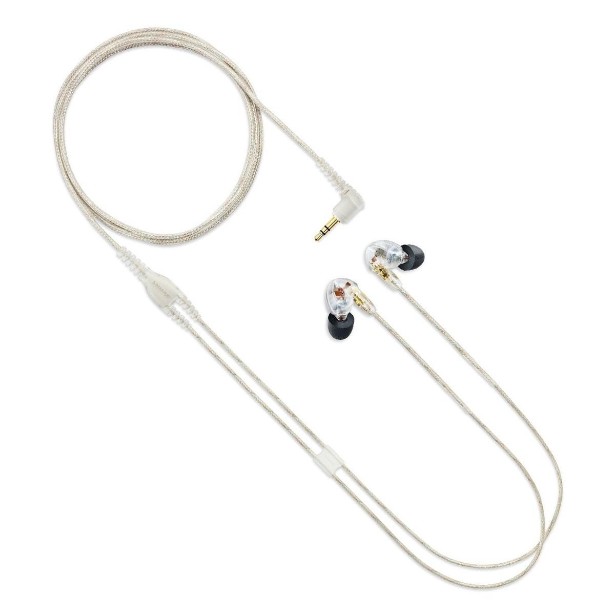 Shure SE425 Professional In Ear Sound Isolating Earphones Clear