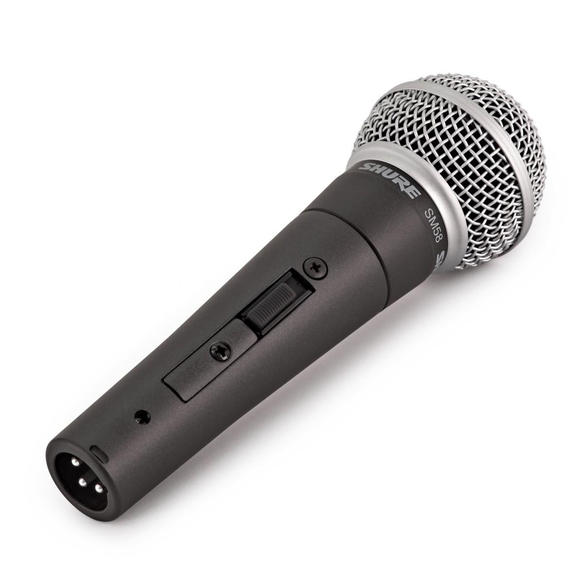 Shure SM58SE Dynamic Cardioid Vocal Microphone with Switch