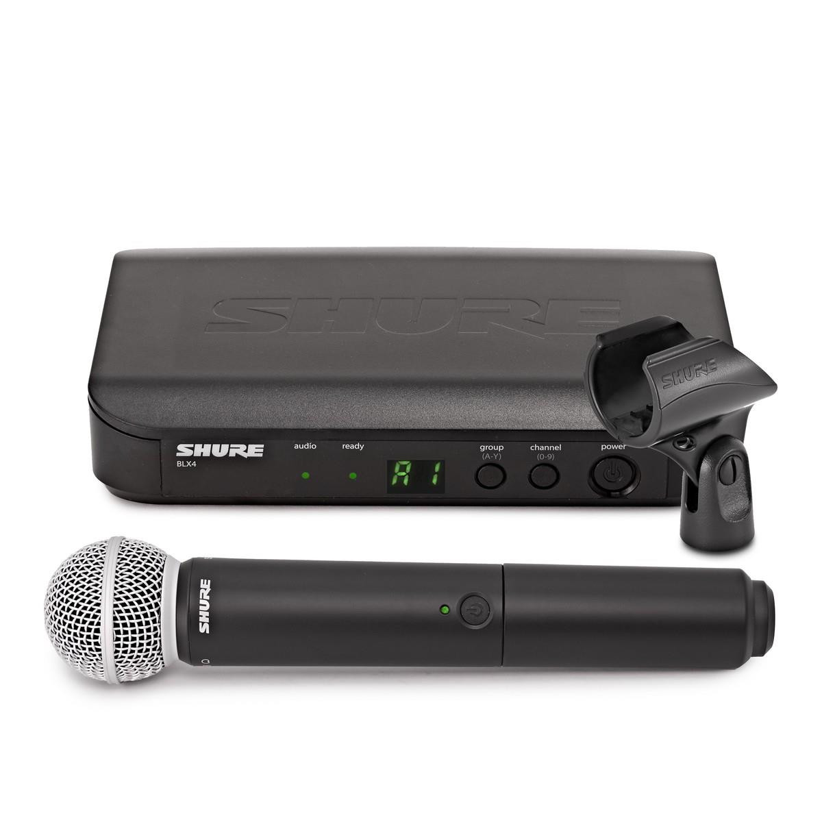 Shure BLX24UK/SM58-K3E Wireless Vocal System with SM58 Handheld