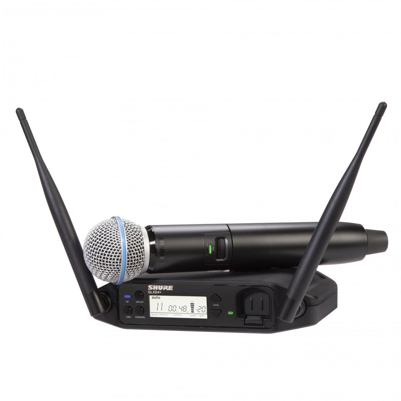 Shure GLXD24+/B58A Beta 58A Digital Wireless Microphone System