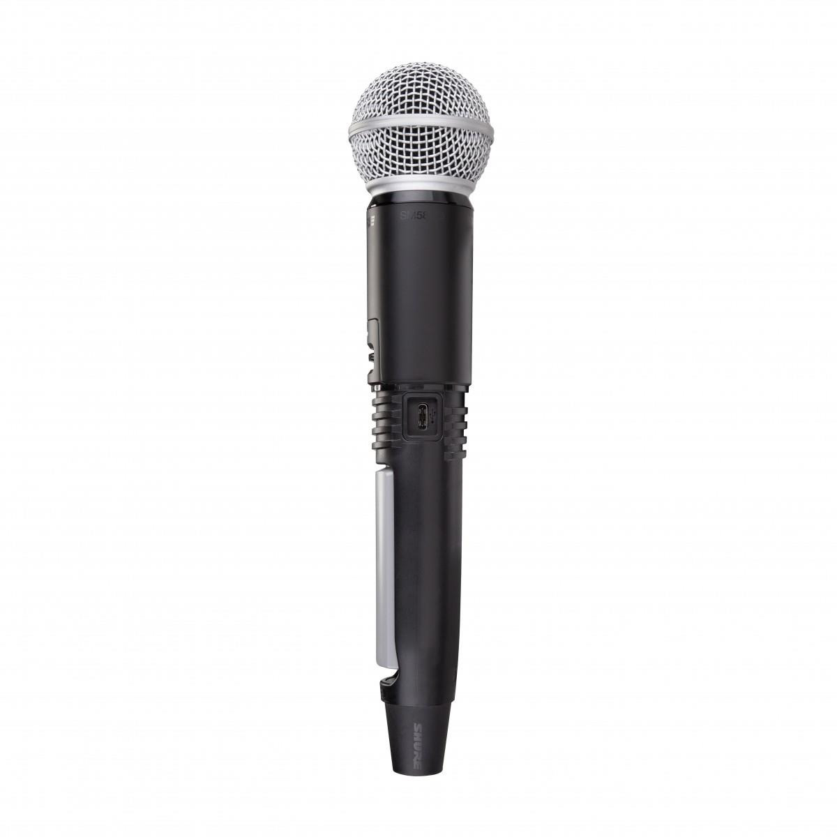Shure GLXD24+ Dual Band Digital Wireless System with SM58