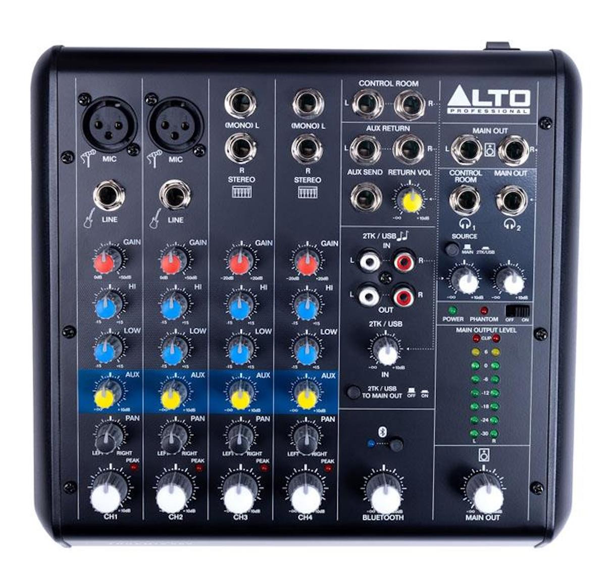 Alto TRUEMIX 600 6 Channel Compact Analogue Mixer with USB