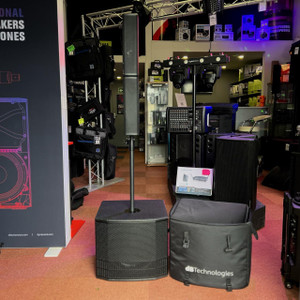 Used dB Technologies ES 802 Active PA System inc Subwoofer Cover