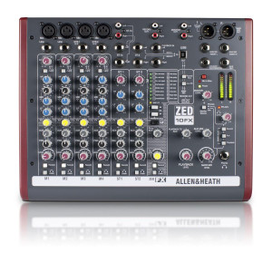 Allen & Heath ZED-10FX USB Compact Stereo Mixer Allen & Heath ZED-10FX USB Compact Stereo Mixer