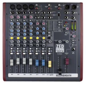 Allen & Heath ZED60-10FX Analogue Mixer with USB