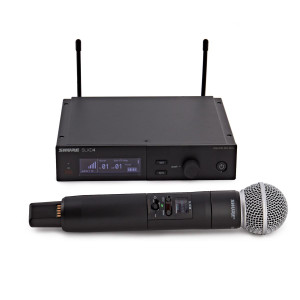 Shure SLXD24UK/SM58-K59 Wireless Vocal System with SM58 Handheld Microphone Shure SLXD24UK/SM58-K59 Wireless Vocal System with SM58 Handheld Microphone
