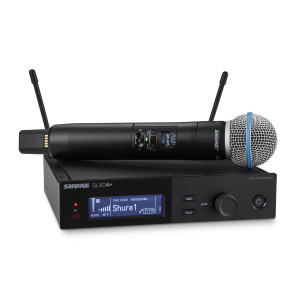Shure BLX24UK/B58-K3E Wireless Vocal System with Beta 58A Handheld