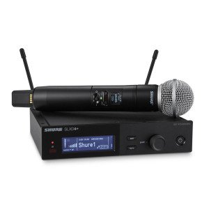 Shure SLXD24+/58 Digital Wireless Handheld System with SM58 Cardioid Dynamic Microphone K55