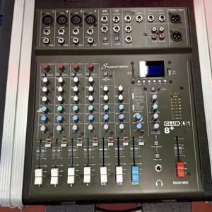 Used Studiomaster Club XS8+ 8 Channel Analogue Mixer