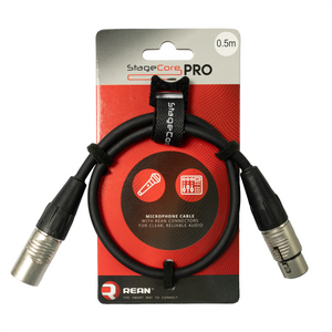 StageCore PRO 350 XLR - XLR Balanced Cable REAN Connectors 0.5m