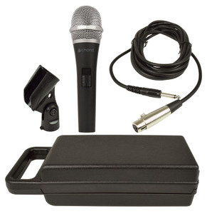 Chord DM04 Dynamic Vocal Microphone with Cable, Clip & Case Chord DM04 Dynamic Vocal Microphone with Cable, Clip & Case