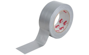 Silver Waterproof Cloth Gaffer / Duct Tape 48mm x 50m Pro Heavy Duty