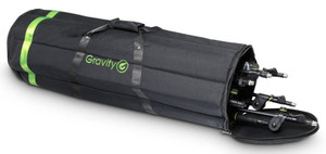 Gravity GBGMS6B Padded Tough Heavy Duty Nylon Carry Bag for 6 Microphone Stands Gravity GBGMS6B Padded Tough Heavy Duty Nylon Carry Bag for 6 Microphone Stands