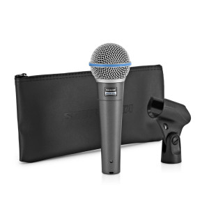 Shure Beta 58A Supercardioid Dynamic Vocal Microphone Shure Beta 58A Supercardioid Dynamic Vocal Microphone