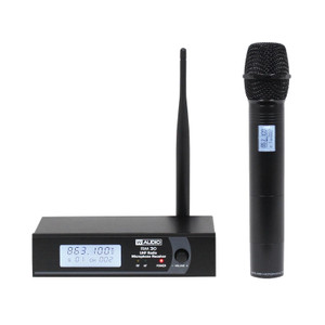 W Audio RM 30 Single Channel UHF Handheld Wireless Radio Microphone System & Case (863.1Mhz) W Audio RM 30 Single Channel UHF Handheld Wireless Radio Microphone System & Case (863.1Mhz)
