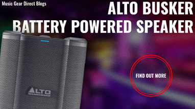 Alto Professional Busker Portable Battery Powered PA Speaker Alto Professional Busker Portable Battery Powered PA Speaker